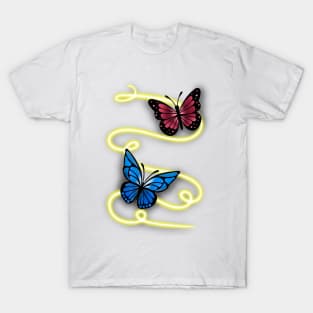 Butterfly glow T-Shirt